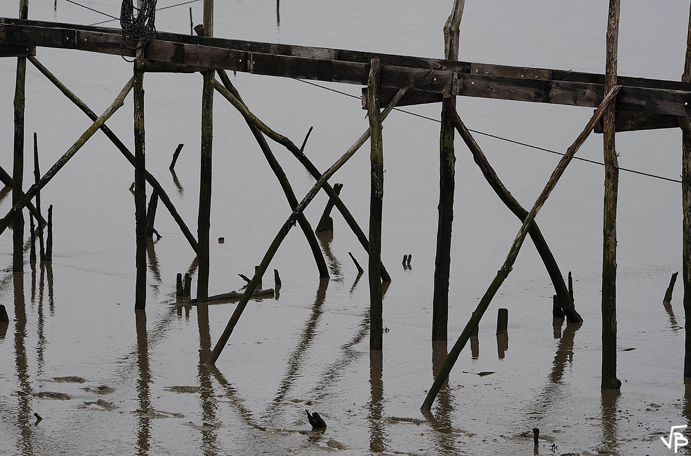 Pêcherie envasée