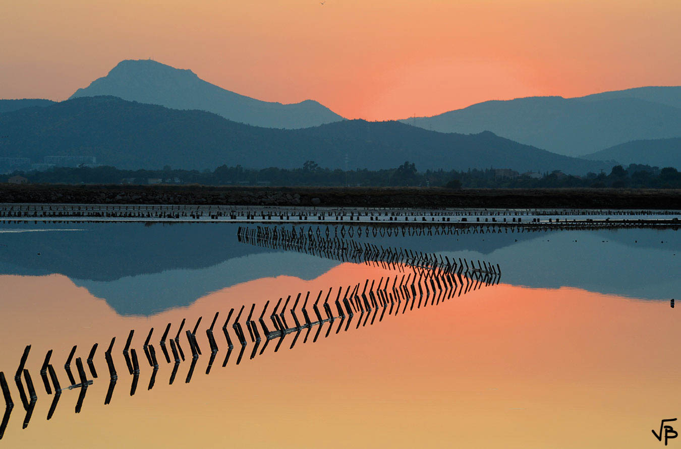 Salines au couchant
